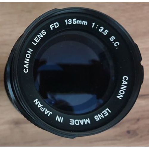 Objectif CANON 135mm