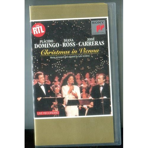 V H S : Christmas In Vienna - Placido Domingo / Diana Ross / José Carreras