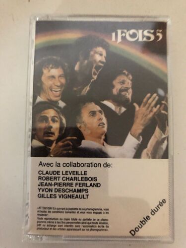 Claude Leveille Robert Charlebois Jea Pierre Ferland Yvon Deschamps Gilles Vigneault 1 Fois 5 (Canada)