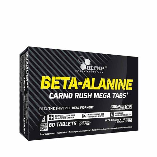 Beta-Alanine Carno Rush Mega Tabs (80 Tabs)|Bêta-Alanine|Olimp Sport Nutrition 