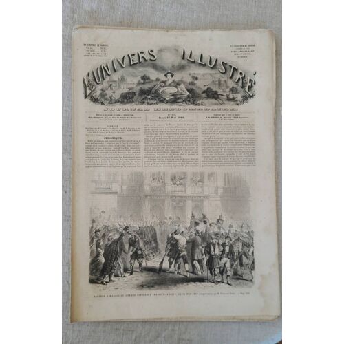 L'Univers Illustré Journal No 105 - Jeudi 17 Mai 1860