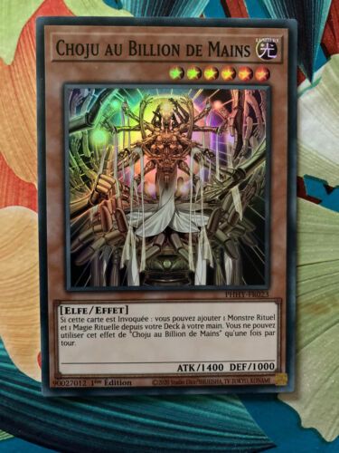 Yu Gi Oh Phhy Fr023 Choju Au Billion De Mains Super Rare