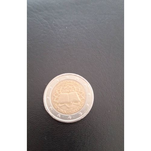 2 Euros Commémorative Traité De Rome 2007 Autriche