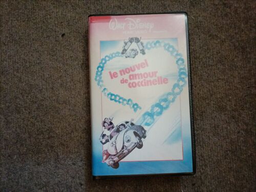 Vhs Disney Rare Introuvable ( Le Nouvel Amour De Coccinelle 🐞 2eme Opus ) " 1ère Édition Très Grand Boitier "