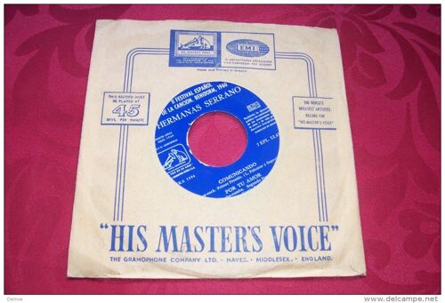 Ii Festival Espanol De La Cancion Benidorm 1960 ( 45 Tours Ep Longue Durée )