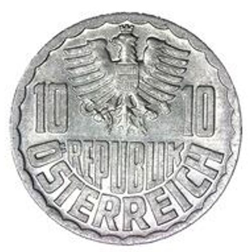Pièce 10 Groschen Autriche - 1992