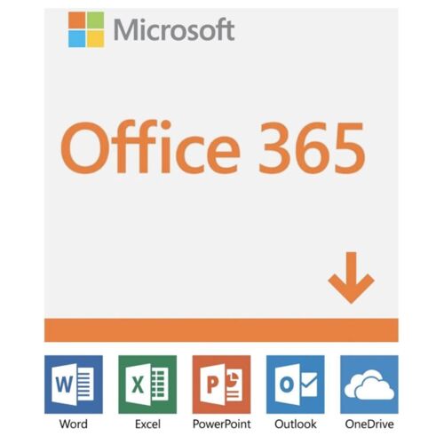Office 365 Licence Officielle - 1 An - 5 Postes