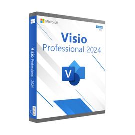 Microsoft Visio 2024 Professionnel (Bind) - Clé Licence À Télécharger - Livraison Rapide 7/7j