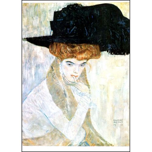 Klimt Gustav Lot 2 Cartes Postales Tableaux Peinture