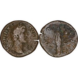 Rome - Sesterce - Antonin Le Pieux - 26.47 G. - 25-195