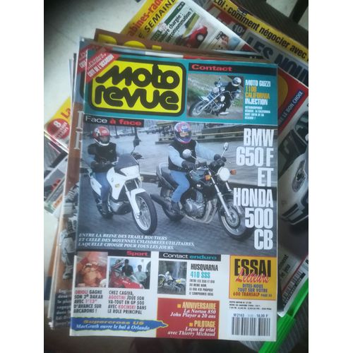Moto Revue 3120 De 1994 Moto Guzzi 1100i California,Bmw 650 Funduro,Honda Cb500,Dakar,Hva 410 Sss Enduro,Norton 850 John Player