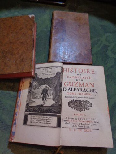 Histoire De L'Admirable Don Guzman D'Alfarache 3/3 T. 1734