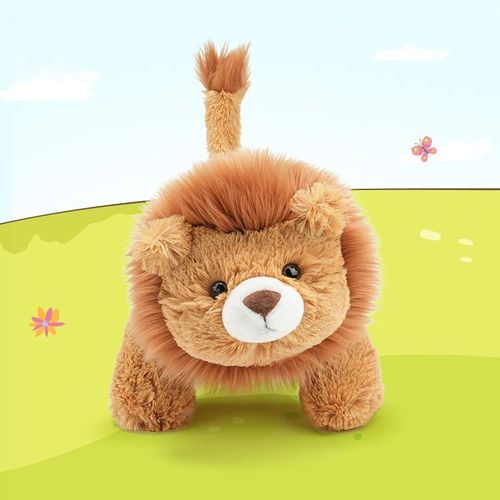 Peluche Douce Et Écologique 100% Recyclée (Lion 37cm)
