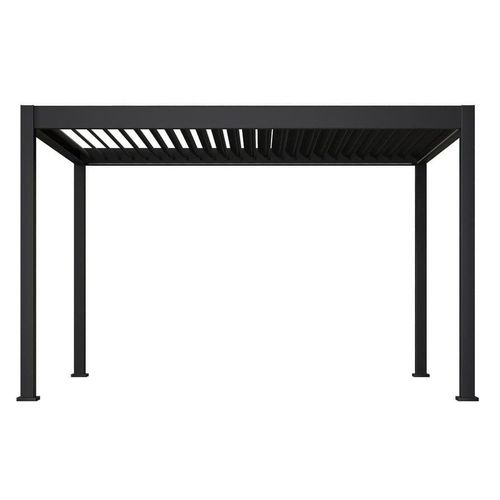 Pergola Bioclimatique Autoportante Motorisé 3x4m Avec Led Florence Chalet&jardin