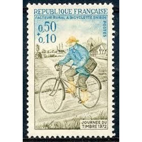 Journée Du Timbre : Facteur Rural Année 1972 N° 1710 Yvert Et Tellier Luxe
