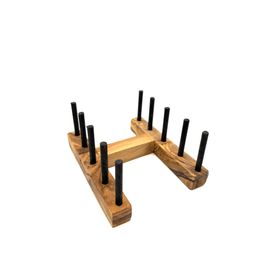Porte-Planches « Woody » Pour Jusqu'À 4 Planches À Déjeuner En Bois D'Olivier