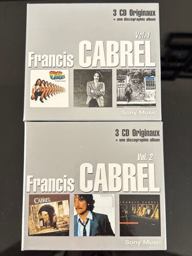 Coffret Francis Cabrel Volume 1/2