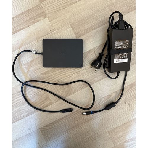 Docking Station d'accueil DELL WD15 - USB-C avec chargeur 130W - EXCELLENT ETAT