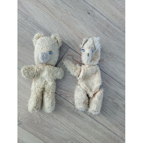 2 Nounours Vintage Années 60