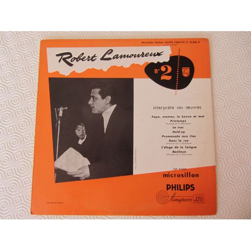 N°2 : Papa, Maman, La Bonne Et Moi - Printemps - Le Trac - Hold-Up - Promenade Aux Iles - Dans La Rue - L'éloge De La Fatigue - Banlieue