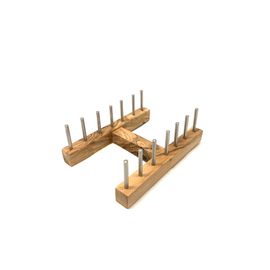 Porte-Planches Pour Jusqu'À 6 Planches À Déjeuner En Bois D'Olivier