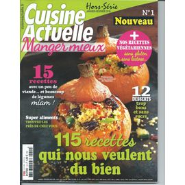 Magazine Cuisine Actuelle Hors-Série N°1 (Janvier 2018) Recettes