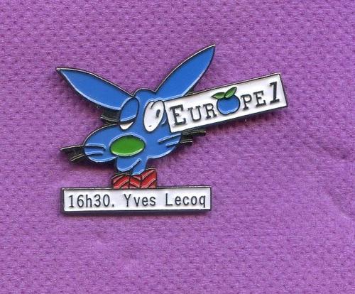 Rare Pins Radio Europe 1 Yves Lecoq A166