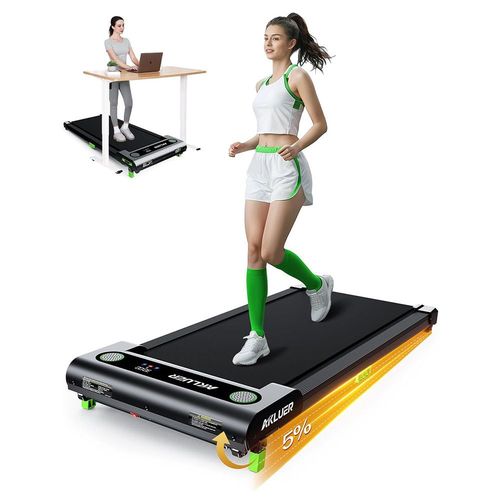 Akluer 480l-A Tapis De Marche Inclinable,Tapis De Course Sous Le Bureau De 2,5 Cv Avec Télécommande,Écran Led,Capacité Maximale De 140kg