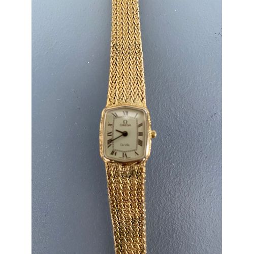 Montre Femme Oméga Or 18 Carats