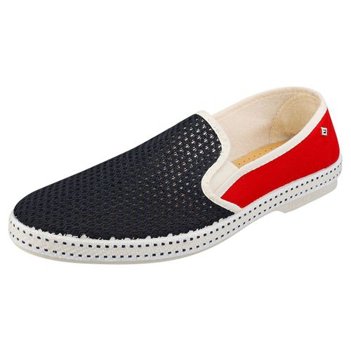 Rivieras Tdm France Homme Chaussures Espadrille Rouge Marine