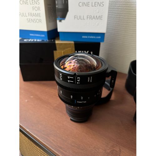 Objectif ciné Irix Sony FE 11mm