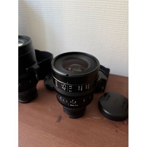 Objectifs ciné Irix Sony FE 45mm
