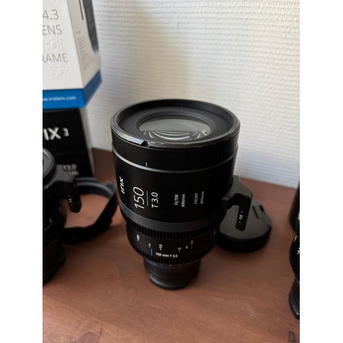 Objectifs ciné Irix Sony FE 150mm