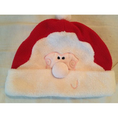 Bonnet Chaud Déguisement Bébé Garçon Père Noel Taille 6/12 Mois Idée Cadeau