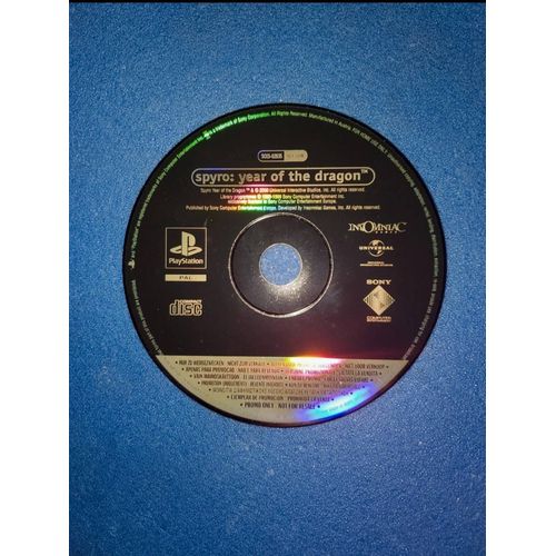 Spyro 1 Year Of The Dragon Ps1 Playstation 1 Promo Press