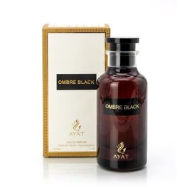Eau De Parfum Ombre Black 100ml - Larmes De Benjoin, Framboise, Bois De Oud, Encens 