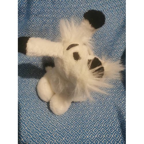 Doudou Peluche Idefix Assis Parc Asterix 1995 Nounours Vintage