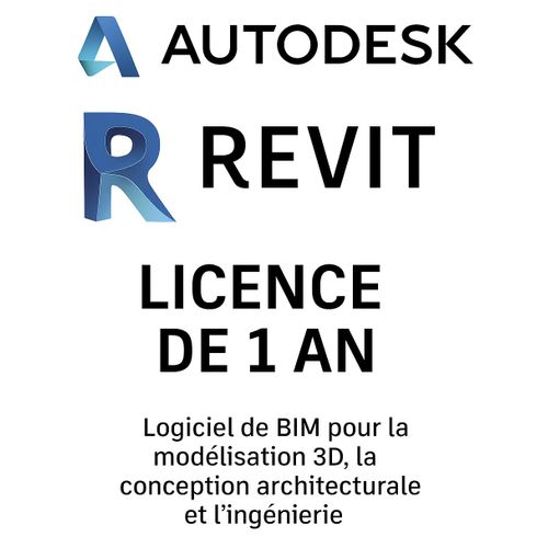 Autodesk Revit 2026 - 1 An - Licence Officielle