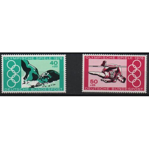 Allemagne Série Préolympique 1975 , Jeux Olympiques De Montréal