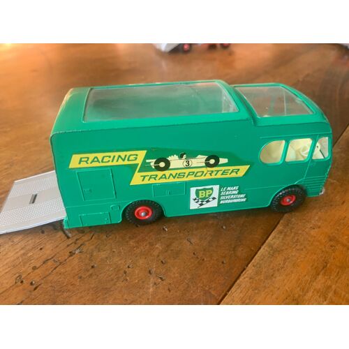 Racing Car Transporter Bp Matchbox King Size K-5 Sans Boite-Matchbox