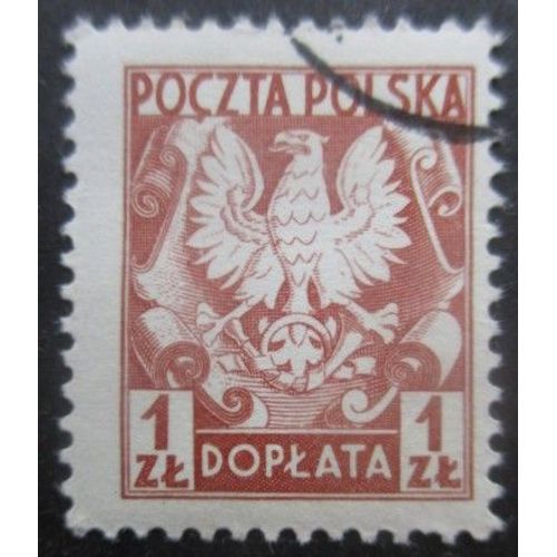 Pologne Taxe N°144 Oblitéré