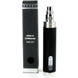 Batterie eGo GS 2200 noire, pour gros fumeur
