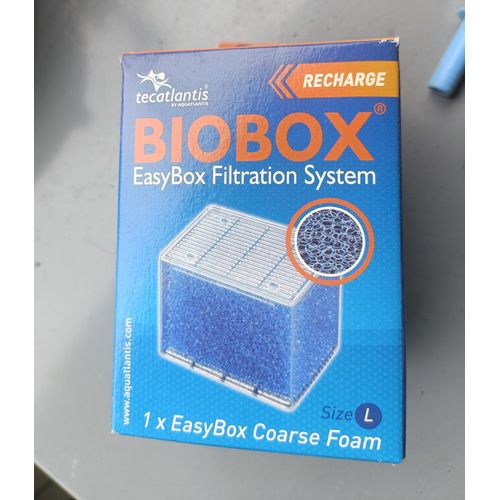 Recharge Mousse Fine Biobox Eaysbox Pour Aquarium