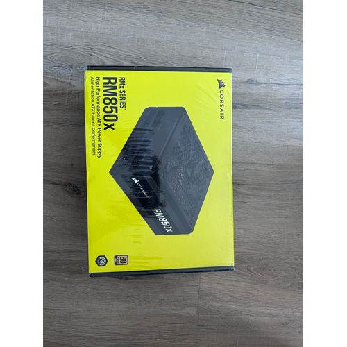RM850X 80 Plus Gold 850W Bloc alimentation ATX ENTIEREMENT MODULAIRE