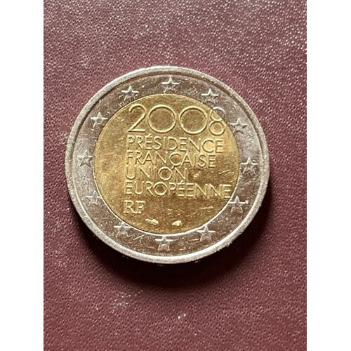 Pièce 2 Euros 2008 Présidence Française Union Européenne 