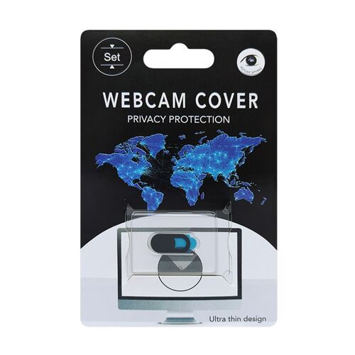 3 couvercle de protection de caméra d'ordinateur noir couvercle de webcam autocollant de couverture de caméra de téléphone portable couvercle de confidentialité