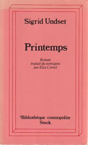 Printemps - Sigrid Undest (Stock, 1979)