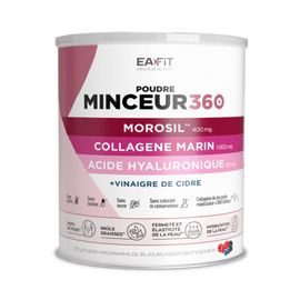 Minceur 360 Poudre Au Morosil (275g)|Fruits Des Bois|Brûleurs De Graisse|Eafit 
