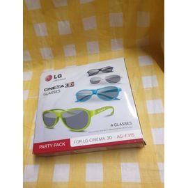 lunettes 3D LG model AG-F315 (x4) 