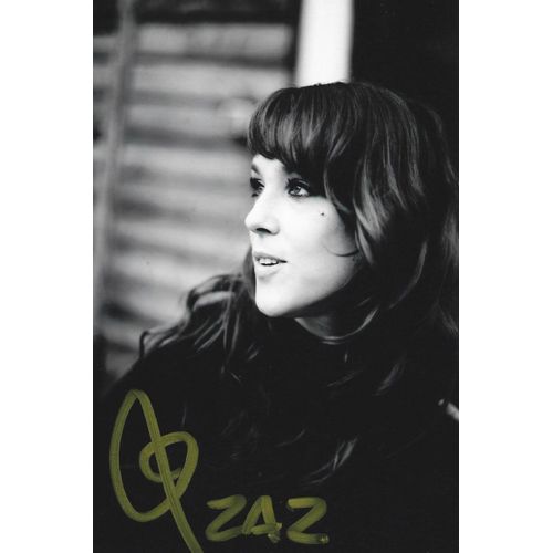 Photo Signée Par : Zaz